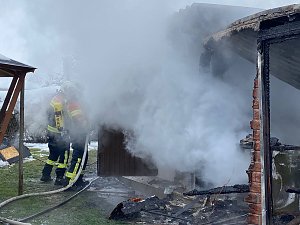 Garagenbrand in Thalebra