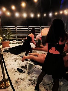 Partystimmung zur Mitternachtssauna