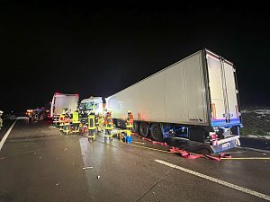 Unfall auf der A38