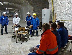 Zwischenpr&uuml;fung Unter Tage