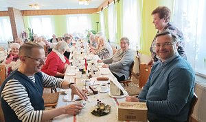 Weihnachtsfeier bei der WG 4 der VS in Sondershausen
