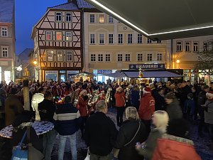 Weihnachtsmarkter&ouml;ffnung in Bad Langensalza