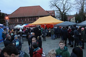 Weihnachten Zusammen in der Kurzen Meile