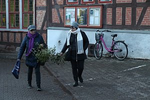 Weihnachten Zusammen in der Kurzen Meile