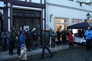 Weihnachten Zusammen in der Kurzen Meile
