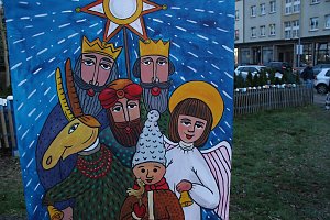 Weihnachten Zusammen in der Kurzen Meile