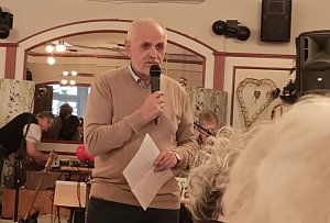 IG BCE Sondershausen im Schnitzelhaus in Bad Sachsa. Foto Dieter Hopfe (Vorsitzender der Ortsgruppe)
