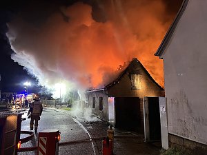 Feuer heute Morgen in Bebra