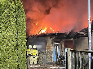 Feuer heute Morgen in Bebra