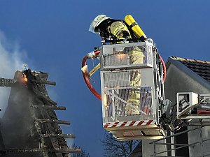 Feuer heute Morgen in Bebra
