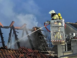 Feuer heute Morgen in Bebra