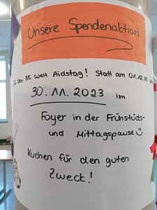 Buchlesung zum Thema AIDS und Spendenaktion
