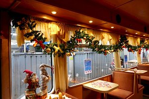 Die "Weihnachtsbahn" war unterwegs