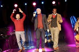 Weihnachtskonzert im Stocksen in Sondershausen mit dem Tenortrio Fellas