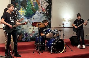 Rockig und mitrei&szlig;end - die Band des Herder-Gymnasiums