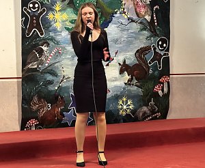 Lina Kurch begeisterte mit "In the stars"