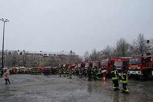 Das Friedenslicht aus Bethlehem wurde heute auf dem August-Bebel-Platz verteilt