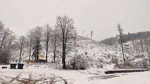 Schnee und Wasser