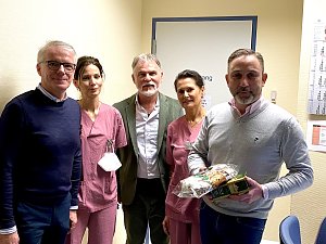 Danksagung im Krankenhaus