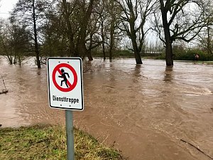 Hochwasserlage in Windehausen weiter angespannt