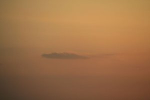 Sonnenuntergang - fotografiert vom Hainer Berg