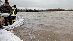 Land unter in Windehausen - Dezember 2023