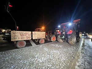 Bauernprotest bei Bleicherode