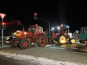 Bauernprotest bei Bleicherode