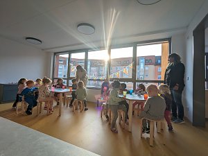 Erster Tag in der Kita Schlossparkspatzen