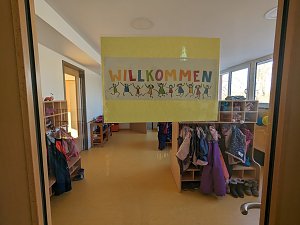 Erster Tag in der Kita Schlossparkspatzen