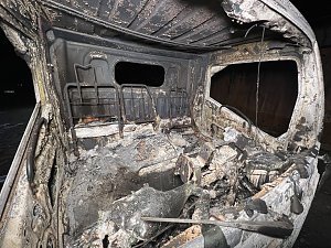 Lkw ausgebrannt
