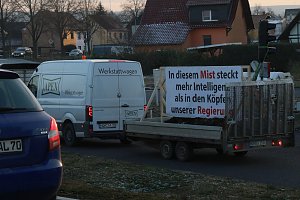 Bauernproteste in Nordhausen