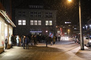 Demonstration in Nordhausen