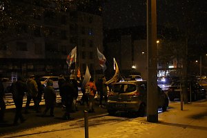 Demonstration in Nordhausen