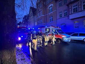 Wieder brannte es in der Leimbacher Stra&szlig;e