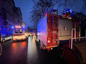 Wieder brannte es in der Leimbacher Stra&szlig;e