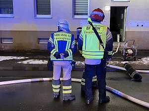 Wieder brannte es in der Leimbacher Stra&szlig;e