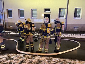 Wieder brannte es in der Leimbacher Stra&szlig;e
