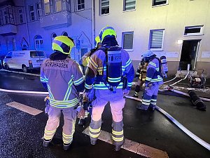 Wieder brannte es in der Leimbacher Stra&szlig;e