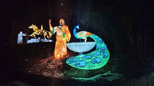 Peter Blei unterwegs in magischen Lichterwelten