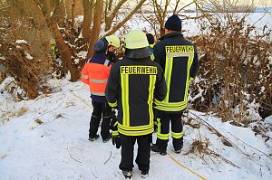J&auml;ger st&uuml;rzte in die Helme