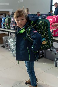 Schulranzentag im Autohaus Peter
