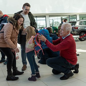 Schulranzentag im Autohaus Peter