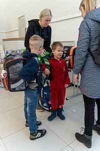 Schulranzentag im Autohaus Peter