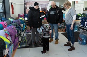 Schulranzentag im Autohaus Peter