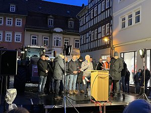 Protestkundgebung auf dem Neumarkt