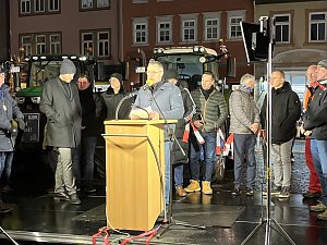 Protestkundgebung auf dem Neumarkt
