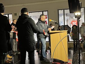 Protestkundgebung auf dem Neumarkt