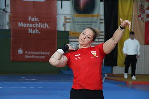 15. Kugelsto&szlig; Indoor in Nordhausen