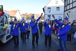 Karnevalsumzug in Leinbach